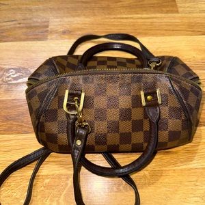 Vintage rare one of a kind Louis Vuitton Daminer rectangular mini purse